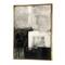 Designart - A Geometric Day II - Mid-Century Modern Canvas in Gold Frame